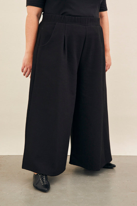 Flow waffle Pants - Charcoal