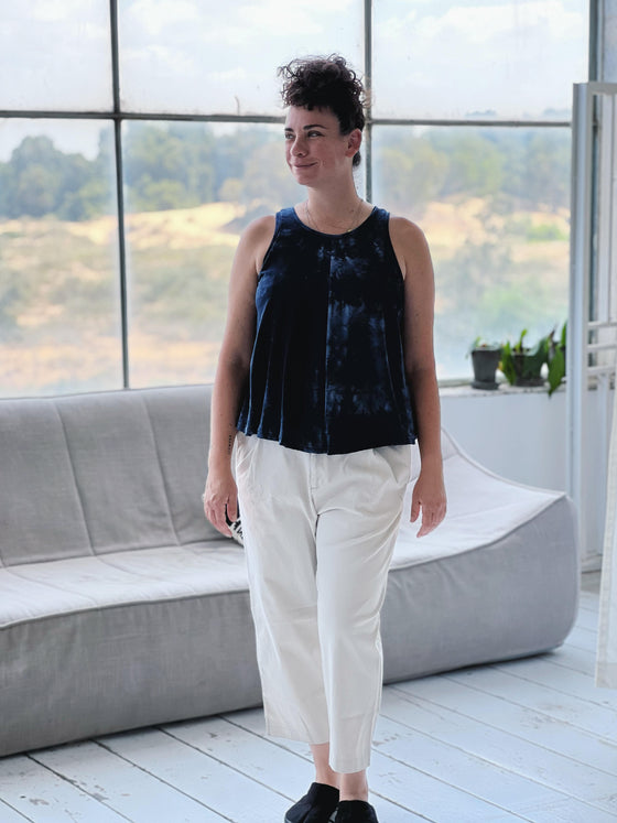 Hot Top - Blue tie dye (7310850785472)
