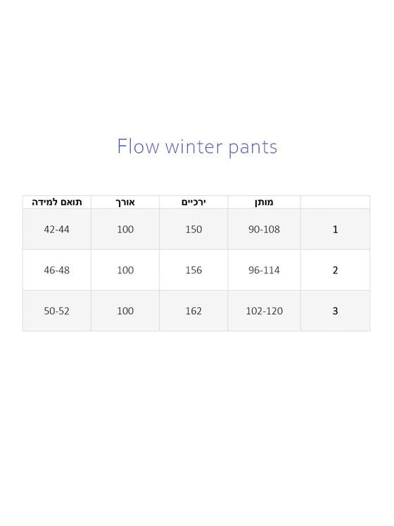 Flow waffle Pants - Charcoal