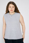 Mercury Top - Grey & White