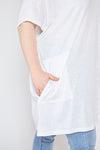 Apricot top - White