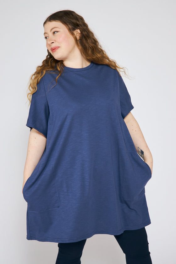 Apricot top - Blue