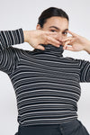 Echo top - Black & White (7385567494336)