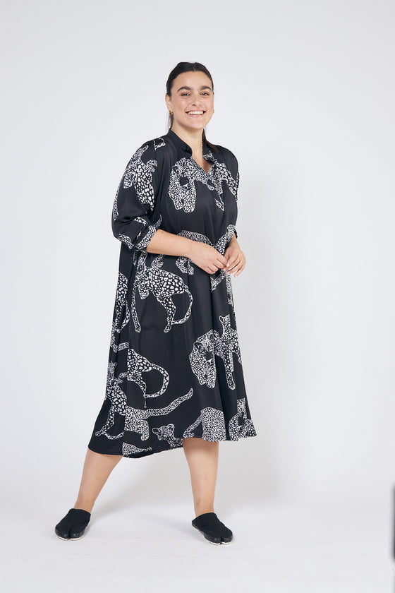 Theme Dress - Black Tigers (7389434118336)