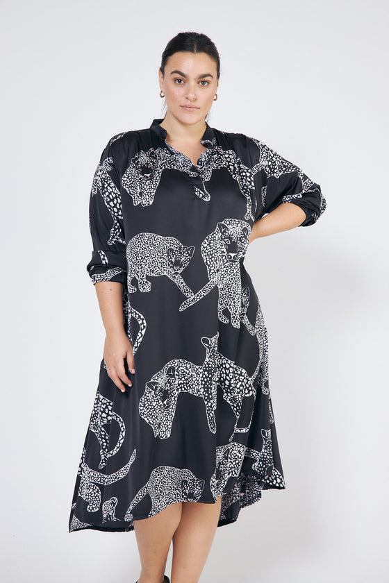 Theme Dress - Black Tigers (7389434118336)