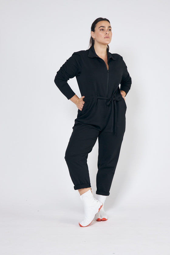 Bass Jumpsuit - Black (7393027784896)