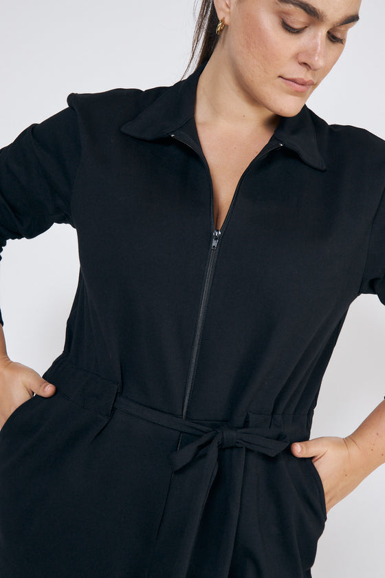 Bass Jumpsuit - Black (7393027784896)