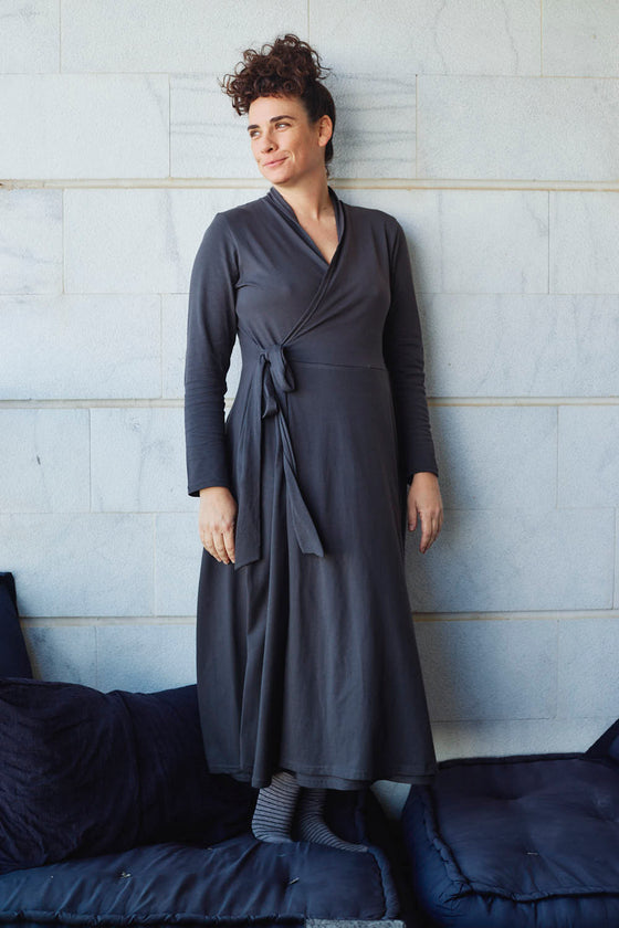 Joanne Winter Dress - Grey
