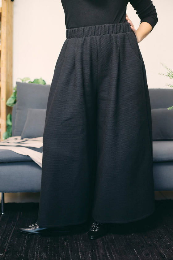 Flow waffle Pants - Charcoal